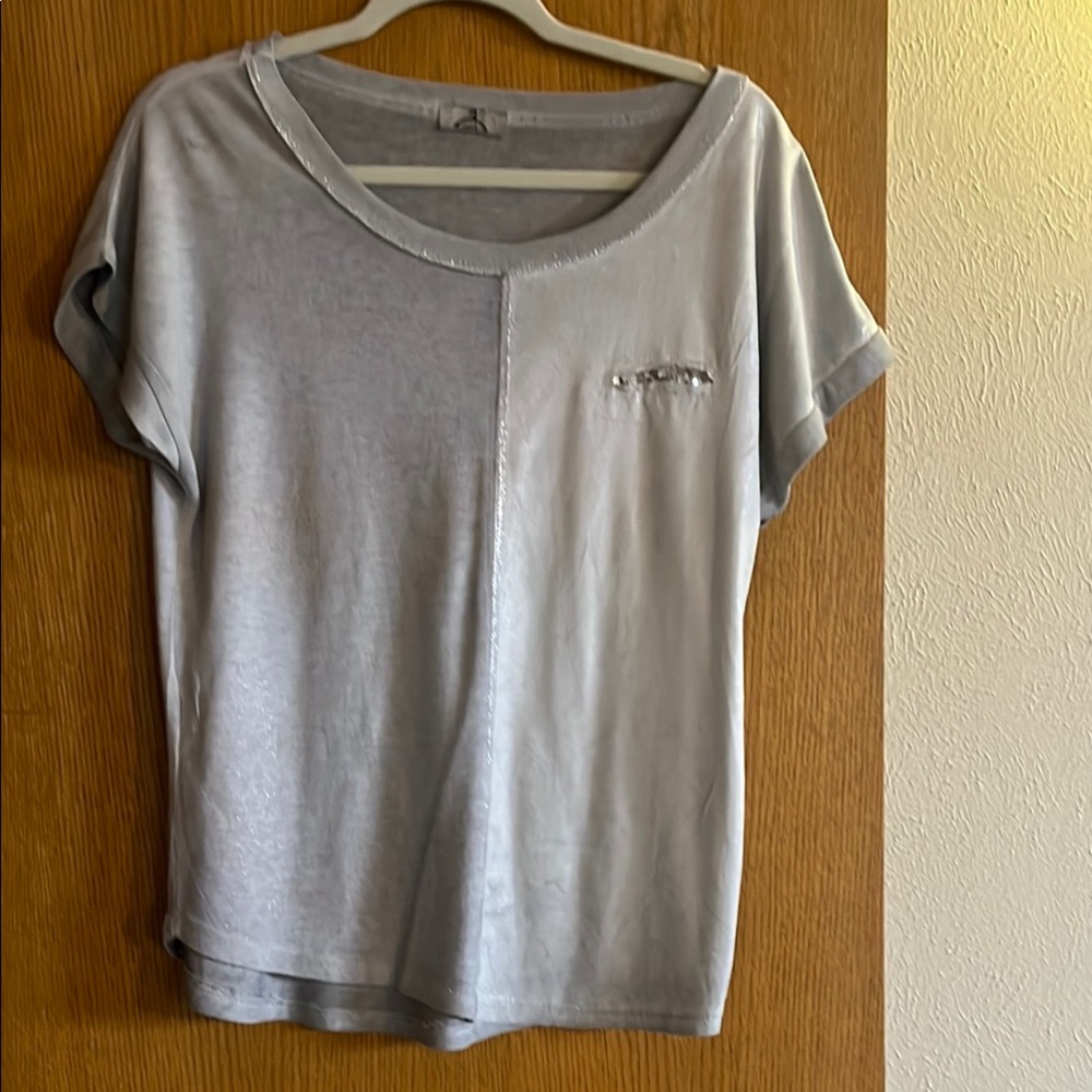 Gray Women's Top